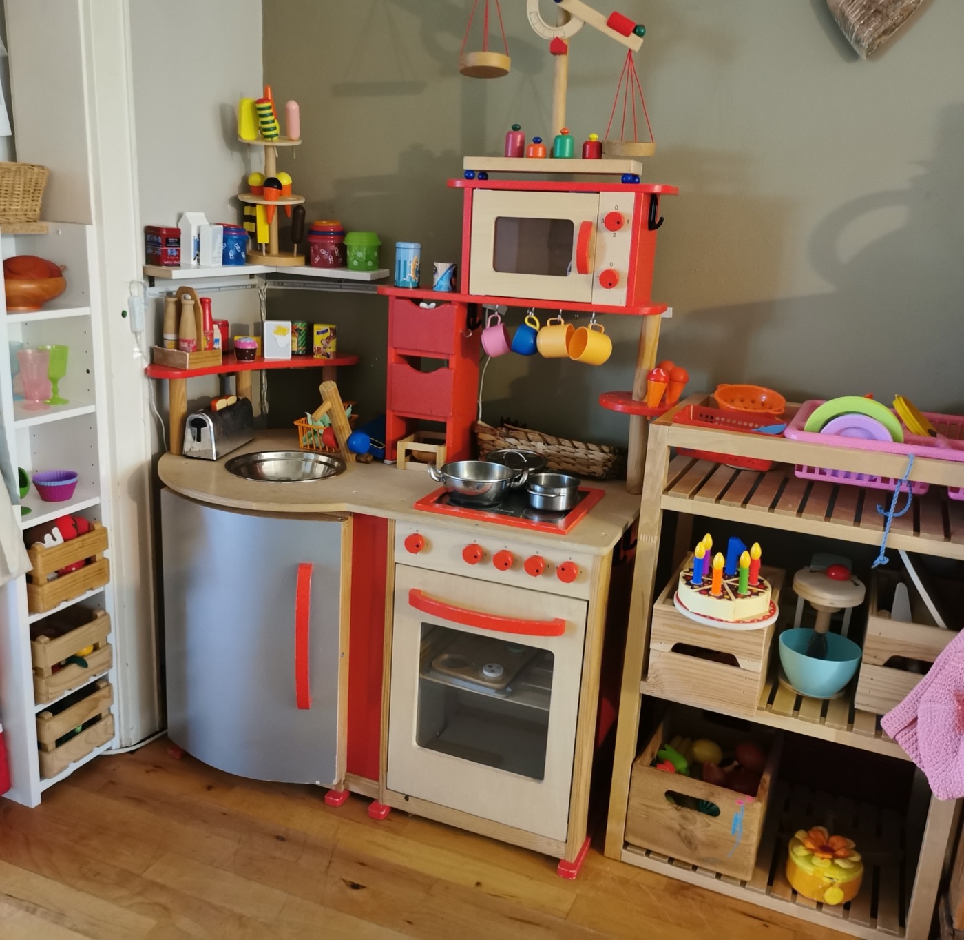 Spielküche im Spielzimmer
